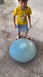 New Children Outdoor Soft Air Water Filled Bubble Ball Inflating Balloon Toy Fun Party Game Great Kids Gifts Hot Sales
