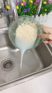 Kitchen Double Drain Basket Fruit Vegetable Washing Strainer Collapsible Drainer kitchen Gadgets