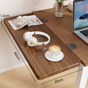 evesigar | Folding Desk Extension Table Side Expansion Armrest Support Keyboard Tray