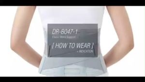 Đai thắt lưng cao cấp hỗ trợ cột sống cho người đau lưng thoát vị đĩa đệm thoái hóa đốt sống Dr Med B047-1(Hàn Quốc)