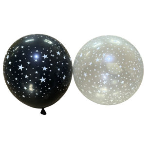 Thickened Transparent Star Balloon 12 inches
