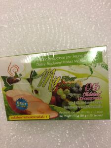 #มายไฟเบอร์ ไซเลี่ยมอัสค์ รสแอปเปิ้ล #ดีท็อกซ์ 10 ซอง