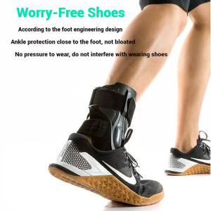 LAYOTO Ankle Support Brace with Side Stabilizers for Men & Women Volleyball Basketball