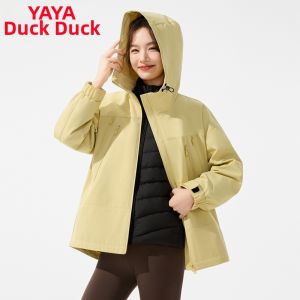 Three Way Wear Women Down Jacket