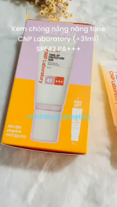 Kem Chống Nắng Nâng Tông CNP Laboratory Tone-Up Protection Sun SPF42 PA+++ (tặng tuýp 31ml)