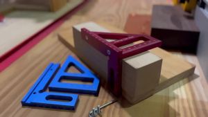 Thước Đo Góc Đa Năng Bằng Nhôm Thước Tam Giác Thước Đo Góc Nghiêng Thước Đo 3D Dụng Cụ Đo Lường Đa Góc 45/90 Độ Dùng Trong Nghề Mộc