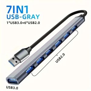 3 in 1 Usb Hub USB C to HDMI-compatible Splitter HUB Type-c to HDMI-compatible USB3.0 Docking Station For Macbook Air Converter