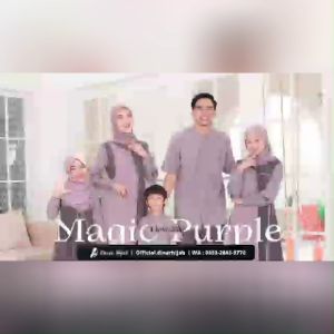 Terbaru Sarimbit Seply Eksis 253 Jumbo Magic Purple Gamis Meyra 247 Selia 157 Kaseo 220 Premium