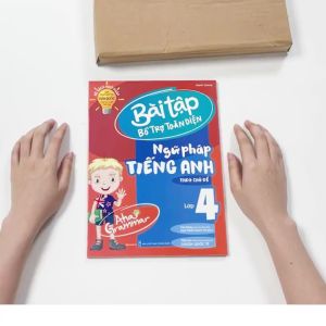 Sách Aha Grammar Bài tập bổ trợ toàn diện ngữ pháp Tiếng Anh lớp 4 theo chủ đề - MGB