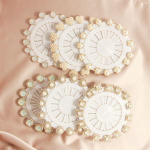 High quality pearl atmosphere brooch long needle alloy accessories