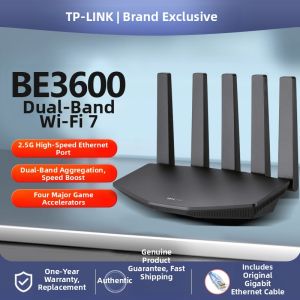 TP-Link | Gigabit+ Wi-Fi 7 Dual-Band 5G Mesh Distributed Router