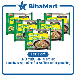 [SET 5 GÓI] - ACECOOK - Hủ tiếu Nhịp Sống hương vị Hủ tiếu sườn heo (70g/ gói) - Hủ tiếu nhịp sống sườn heo - Hủ tiếu Nhịp Sống Ăn Liền - Hủ tiếu ăn liền Acecook - Hủ tiếu nước ăn liền