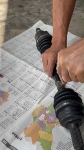 DIREGT KILANG Perodua Myvi 1.0/1.3 Bezza Axia Drive Shaft Boot CV Boot Cover ***FUJIMOTOR BRAND*** (Drive Shaft Assemblies)