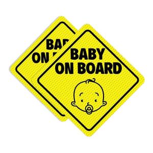 NREK | Baby On Board Car Stickers