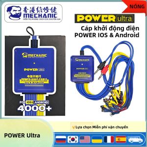 Cáp Nguồn Siêu Bền MECHANIC POWER Dành Cho iPhone 6-16PM Android Xiaomi Huawei Samsung - Dây Kiểm Tra Sửa Chữa Nguồn Điện