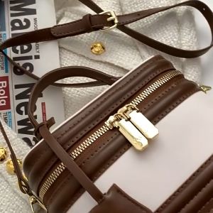 กระเป๋าสะพายข้าง กระเป๋าผู้หญิง Lazlook กระเป๋าหนังนูม กระเป๋าหนังทรง กระเป๋าเทรนใหม่ BSS-6911