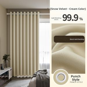 ORIENTAL LAN | Blackout Noise-reducing Modern Sunscreen Curtains