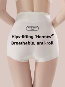 miiow | Cat Person Tummy Control Briefs Slimming Waist High Waist Briefs Summer Thin Seamless Butt Lifting Underwear Nylon Spandex Blend