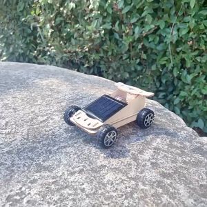 Xe Năng Lượng Mặt Trời Diy Lắp Ráp Bằng Gỗ Trẻ Em Đồ Chơi Giáo Dục Khoa Học Công Nghệ Stem