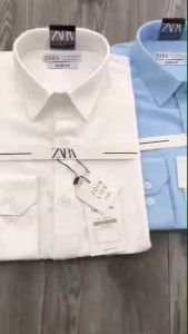 Áo sơ mi nam dài tay cổ bẻ GENA sơ mi nam slim chất kate lụa mịn  thấm hút mồ hôi GENA65