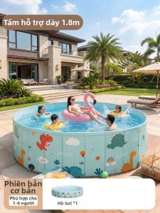 CHEORLIAN | Bể Bơi Dạng Phao Gấp Lớn cho Trẻ Em