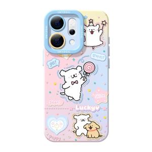 Ốp Lưng Chống Sốc Dành Cho Phụ Nữ Các Mẫu OPPO Reno Với Thiết Kế Hình Chú Chó Mùa Xuân