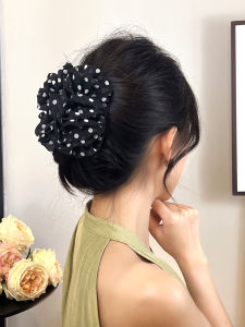 Retro Retro Polka Dot Tulle คลิปผมน้ําหนักเบา Volumizing ตกปลา Shark คลิปใหม่แฟชั่นอุปกรณ์เสริมผม