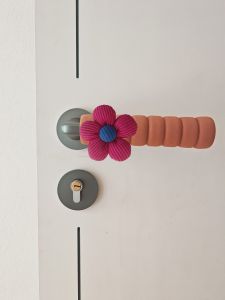 Vỏ Bảo Vệ Tay Nắm Cửa Dày Chống Tĩnh Điện Chống Va Đập Phòng Ngừa Trượt Phòng Chống Lạnh Phòng Trẻ Em Cửa Phòng Ngủ Vải Cotton