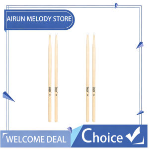 IRIN 7A 5A Nylon Tip Maple Wood Drumsticks 1 Pair Beginner Student Music Performance Practice Durable Construction Comfort Grip