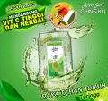 ADEM SARI HERBAL TEA 320 ML/LEMON SPARKLING 320 ML/ LEMON 320 ML ( ISI 6 PCS ). 