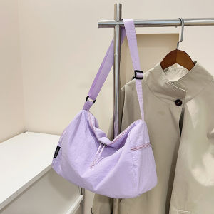 Casual Crossbody Bag for Women Large Capacity Commuter Travel Lightweight Backpack Trendy Brand 2025 New Style Single Shoulder Bag