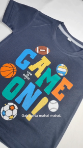 Baju Kaos Distro Anak Laki Laki Karakter Game On Ball Anak Cowok Keren Kekinian Umur 1 - 10 Tahun