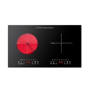 AOMIKANG | Double Burner High Power 3500W In-Desk/Cooktop Electric Cooktop