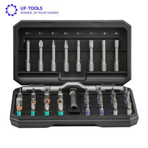 Ratchet Screwdriver Kit 42 in 1 Assembled Handle Multi-purpose Ratchet Wrench Screwdriver Magnetic Bits Tool Set DIY Repair Tool