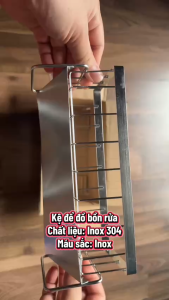 Kệ để đồ bồn rửa chén bát chậu rửa lavabo
