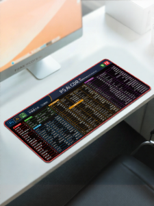 SHIKEXIN | Custom Large Graphic Design Shortcuts Anti-slip Wrist Support Mouse Pad