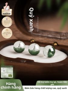 BAXIANGMENG | Hạt Đá Thạch Anh Ma Sắc Xanh Thiên Nhiên cho Dự Án DIY