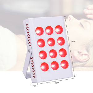 60W 400W Red Light Therapy Lamp Infrared Light Therapy with Stand 660nm & 850nm NIR Light Device for Body Pain Relief Skin Care