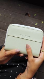 Dompet Wanita Resleting Lipat Magnet CHATELAIN Minimalis Elegan