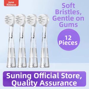 Childrens Electric Toothbrush Head Replacement Soft Bristle Dental Care Suitable for KUB KD01 by Lusn Model L3141