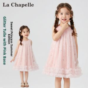 puella kids | Sleeveless Princess Dress Summer Tulle Gown