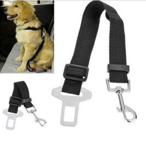 Pet Car Safety Seat Belt Harness Restraint Lead Leash Travel Clip Dogs Supplies Accessories for Travel seat covers