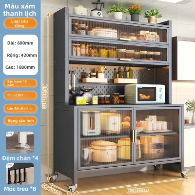 DIBIOU | Tủ Lưu Trữ Đa Năng Chống Bụi Inox