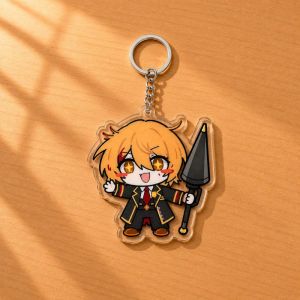 Bandai | for Popular Game Limbus Company Don Quixote Peripheral Acrylic Keychain Q Version Ornament Backpack Pendant Exquisite Fans Gift