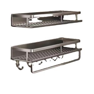 Bathroom Storage Rack Bathroom Punch-Free Wall Hanging Bathroom Toilet Washstand Hand Washing Bathroom Wall Mounted Storage Rack