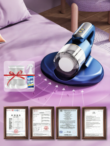 เครื่องกำจัดไรฝุ่นไร้สายแบบไร้สาย ดูดซับความแรงสูง ฆ่าเชื้อแบคทีเรีย UV สำหรับใช้ในบ้าน รุ่น N10 ของ NOCCLILI