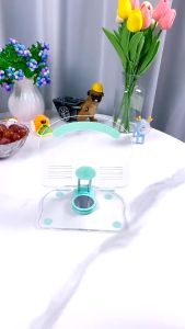 Giá Đỡ Điện Thoại & Máy Tính Bảng Trong Suốt – Xoay 360° Gập Gọn Chắc Chắn Gọn Gàng Sang Trọng