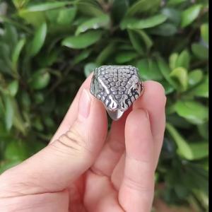 Vintage Rắn Biker Nhẫn 316L Thép Không Gỉ Punk Xe Máy Trang Sức Dành Cho Nam Nữ Thời Trang Dự Tiệc Quà Tặng