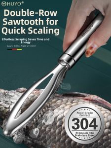 HUYO | Multipurpose Stainless Steel Fish Scaler