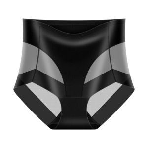 DREAM TIME | กางเกงชั้นในผ้าไหมน้ำแข็งไร้ตะเข็บสำหรับผู้หญิง กางเกงขาสั้นทรงหัวใจสุดเซ็กซี่ ทรงสูง ทรงเอวกลาง กางเกงชั้นในผ้าฝ้ายไรบacterialสำหรับฤดูร้อนปี 2024